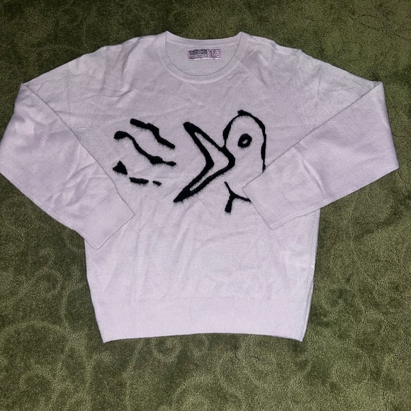 Lil Peep Bird Design Sweater - Picture 3 of 3